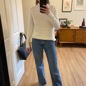 Cream Anthropologie Turtleneck Size Small